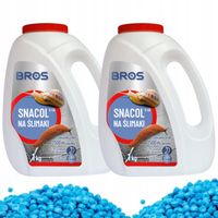 Bros Snacol 5GB Środek Trutka na Ślimaki Nagie Granulat 1kg Butelka Silny