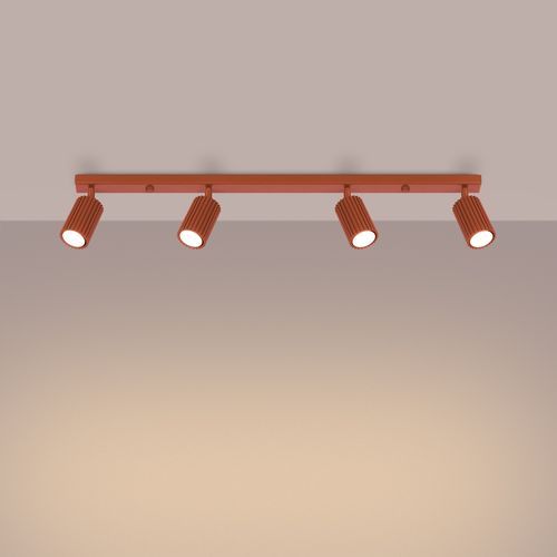 Plafon KARBON 4L ochra czerwona na Arena.pl