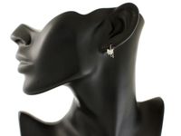 Srebrne kolczyki 925 motylki z cyrkoniami 0,82g bigiel zamknięty kobiece