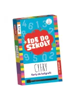 Cyfry. Karty do kaligrafii z pisakiem suchościeralnym.Seria: Idę do szkoły.
