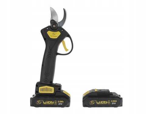 AKUMULATOROWY SEKATOR OGRODOWY RĘCZNE NOŻYCE ELEKTRYCZNE 21V 2X 2000mAh na Arena.pl