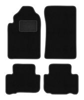 Dywaniki welurowe LUX SsangYong Rexton II 2006-2012 czarne z mocowaniami