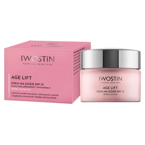 IWOSTIN AGE LIFT 15 SPF NA DZIEŃ 50 ML KREM PRZECIWSTARZENIOWY DO TWARZY zdjęcie 1