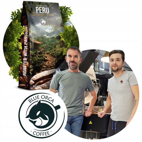Kawa ziarnista 1kg PERU FAZENDA VERDE Fusion Edition Blue Orca + na Arena.pl
