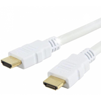Kabel HDMI Techly HDMI-HDMI M/M 1,4 Ethernet 3D 4K, 5m, biały