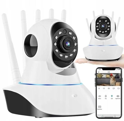 NIANIA INTELIGENTNA KAMERA NA ŻYWO TRYB NOCNY z MIKROFONEM na Arena.pl