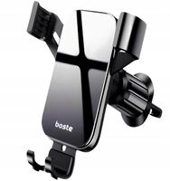 BOSTE UCHWYT SAMOCHODOWY GRAWITACYJNY STABILNY MOCNY DO KRATKI NA TELEFON