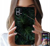 ETUI DO OPPO RENO7 4G - ELEGANCKIE LIŚCIE MODNE WZORY NA CASE