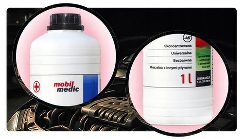 DOLEWKA PŁYNU DO CHŁODNIC MOBIL MEDIC BEZBARWNA UNIWERSALNA 1L na Arena.pl