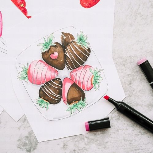 MARKERY ALKOHOLOWE FLAMASTRY MAZAKI PISAKI DWUSTRONNE ZESTAW 80 SZT + TORBA na Arena.pl