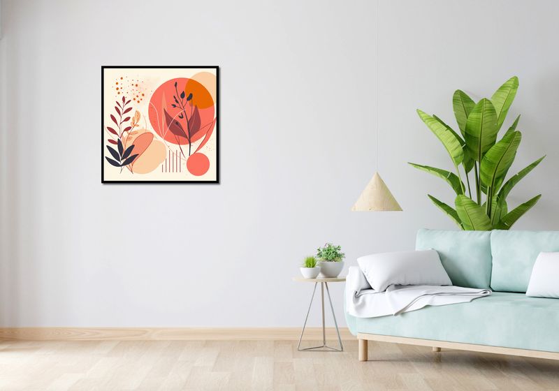 Plakat 70x70cm Ciepłe Popołudnie zdjęcie 4