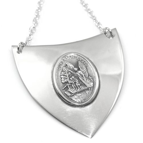 Ryngraf srebrny Anioł Stróż na Arena.pl