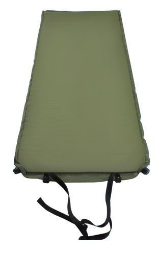 Materac samopompujący - zielony na Arena.pl