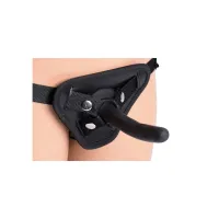 xr brands deluxe zestaw z uprzężą i silikonowym elementem czarny