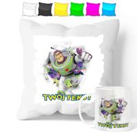 ZESTAW: KUBEK + POSZEWKA - TOY STORY - PREZENT WIELE WZORÓW + IMIĘ