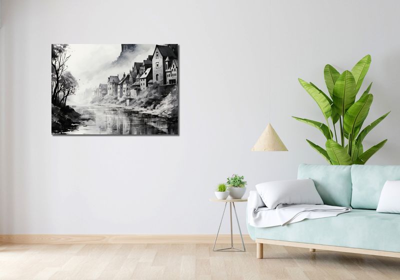 Obraz 100x70cm Mglisty Refleks zdjęcie 2