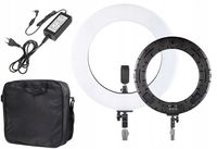 LAMPA PIERŚCIENIOWA RING RL-480 LED 60W ZE ŚCIEMNIACZEM PROFESJONALNA