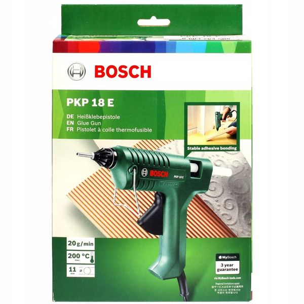 PISTOLET DO KLEJU NA GORĄCO BOSCH PKP 18 E + KLEJ zdjęcie 14
