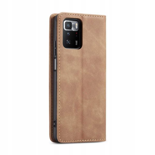 Spacecase Wallet Redmi Note 10 Pro Light Brown zdjęcie 11