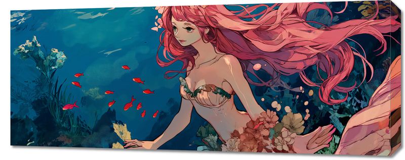 Obraz 100x40cm Nimfa Oceanu zdjęcie 1