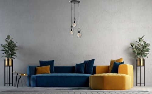 Lampa wisząca 3xE27 LEX BLACK na Arena.pl