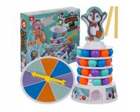 Gra zręcznościowa Pingwin na wieży Prezent Mikołajki Mikołaja pod Choinkę