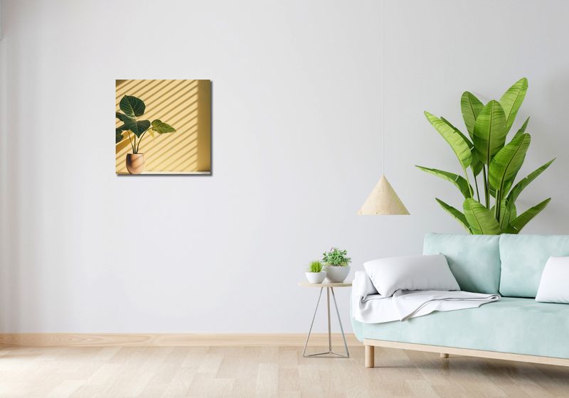 Obraz 50x50cm Złota Poświata zdjęcie 2