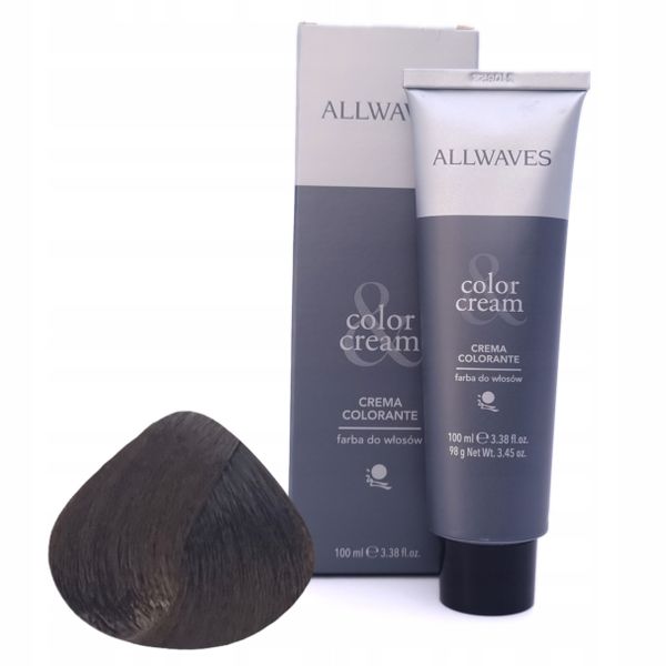 ALLWAVES Farba do włosów 3.0 - Ciemny Brąz - 100ml zdjęcie 1