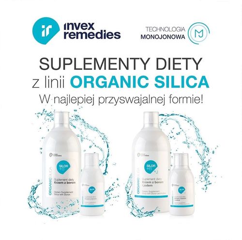 SILOR B KRZEM Z BOREM I JODEM DO PICIA 1L INVEX REMEDIS na Arena.pl