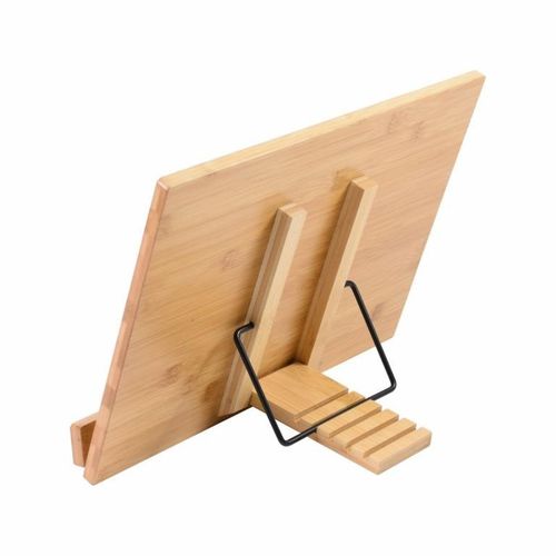 Stojak na książki, bambusowy, wymiary: 39 x 28 x 4,2 cm na Arena.pl