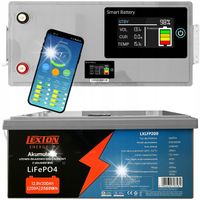 AKUMULATOR 12V 200AH LiFePO4 BMS DO ŁODZI PIECA KAMPERA PANELI FOTOWOLTAIKA