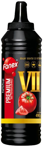 Ketchup nr VII Premium 490g - Fanex zdjęcie 1
