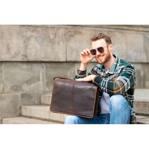 torba męska na ramię vintage paolo peruzzi t-06-br na Arena.pl