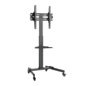 Mobilny uchwyt TV - stojak z półką Cabletech