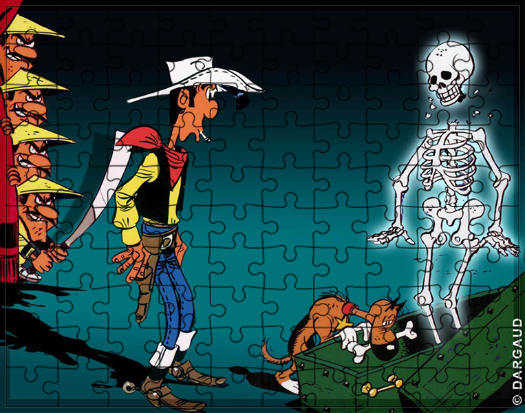 Puzzle Lucky Luke zdjęcie 1