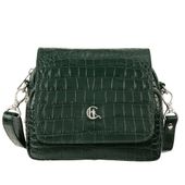 Zielona torebka damska skórzana listonoszka na ramię Canaletto TD655s114