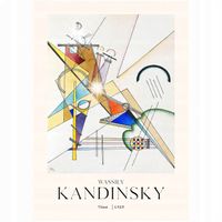 Plakat 84,1x59,4 A1 KANDINSKY abstrakcja artysta nowoczesny sztuka 20 WZORY