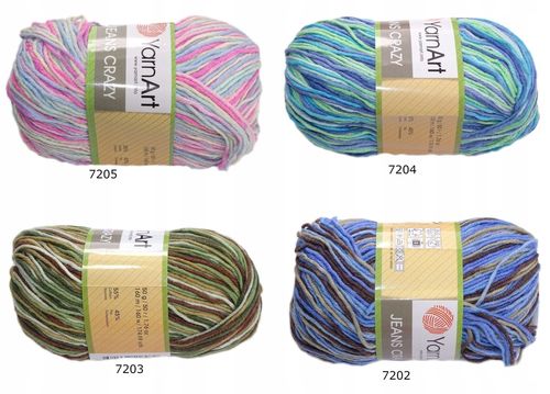 Włóczka jeans crazy na Arena.pl