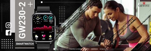 Smartwatch Giewont Dynamic SmartCall GW230-2 - Carbon/Carbon na Arena.pl