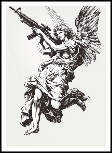 Plakat 67,5x95cm Anioł Wojny zdjęcie 3