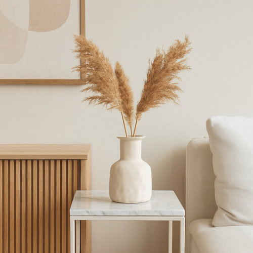 ceramiczny wazon w pudełku, styl minimalistyczny 20,5×13,5cm - waz06 na Arena.pl