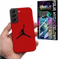 ETUI CASE DO SAMSUNG S22 PLUS - KOSZYKÓWKA WZORY DLA FANÓW NBA + FOLIA
