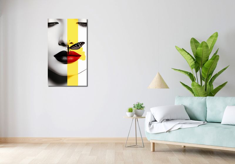 Obraz 50x90cm Motyla Piękność zdjęcie 2