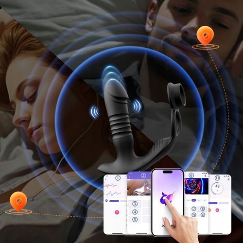 Zdalnie sterowany masażer prostaty z aplikacją na Arena.pl