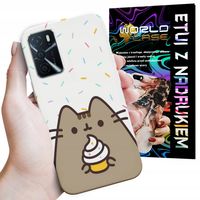 ETUI CASE DO OPPO A16 A16S A54S - SŁODKI KOTEK KOT OBUDOWA PLECKI