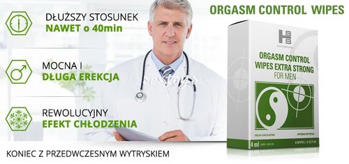 Orgasm Control - Chusteczka Przedłużająca Stosunek na Arena.pl