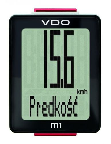Licznik VDO M1  przewodowy 10F.  PL MENU na Arena.pl