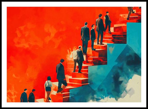 Plakat 84x59,5cm Metafory Sukcesu na Arena.pl