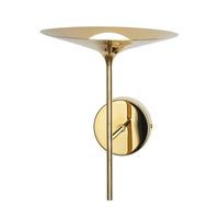 Nowoczesna lampa ścienna Hana W0304 kinkiet do holu LED 6W 3000K złoty