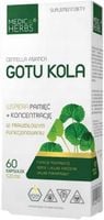 GOTU KOLA MEDICA HERBS Pamięć Krążenie Trawienie Koncentracja 60 kaps.